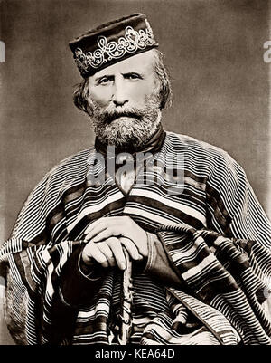 Giuseppe Garibaldi 1866 Foto Stock