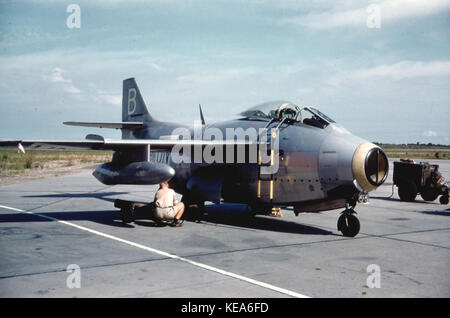 J 29 variante di ricognizione a Kamina Air Base Foto Stock