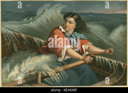 Il salvataggio da Boston Public Library Foto Stock