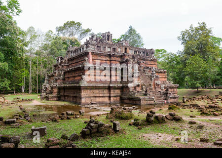 Il tempio indù di phimeanakas in Angkor Wat complessa, siem reap, Cambogia. Foto Stock