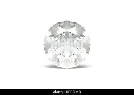 Diamante Taglio Brillante Foto Stock