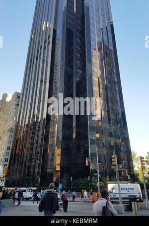 Trump International Hotel and Tower, Columbus Circle, New York City Foto Stock