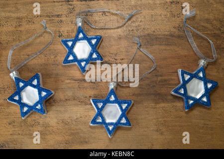 Hanukkah decorazioni Foto Stock