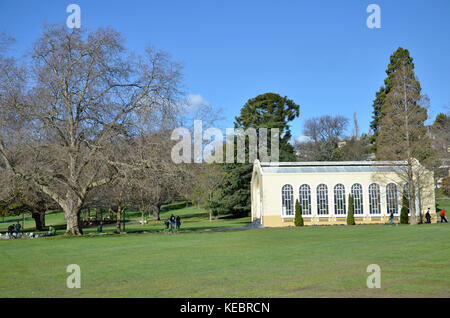 John hart conservatorio in launceston city park in Tasmania, Australia Foto Stock