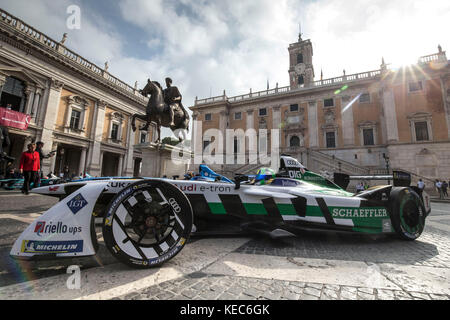 Campidoglio presentazione formula e gran premio di roma capitale con la sindaca raggi ***Nessuna web***n. quotidiani*** Foto Stock