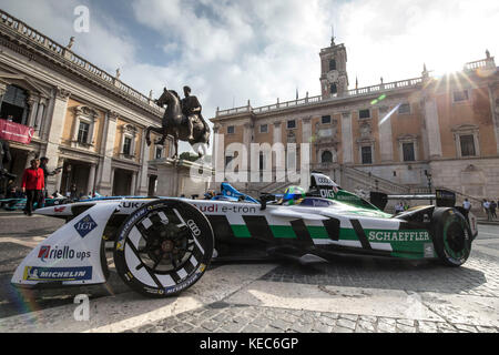 Campidoglio presentazione formula e gran premio di roma capitale con la sindaca raggi ***Nessuna web***n. quotidiani*** Foto Stock