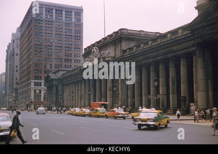 Stazione di Pennsylvania, la città di New York, New York, USA, luglio 1961 Foto Stock