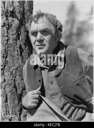 Thomas Mitchell, sul set del film "il romanticismo di rosy ridge", MGM, 1947 Foto Stock