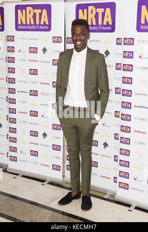 National Reality TV Awards 2017 - arrivi Red carpet con: Mo Adeniran dove: Londra, Regno Unito quando: 18 settembre 2017 credito: Phil Lewis/WENN.com Foto Stock