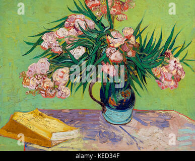 Oleanders, Vincent van Gogh, 1888, Metropolitan Museum of Art, Manhattan, New York City, USA, Nord America Foto Stock