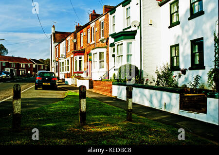 Stockton Road, Sedgefield, County Durham Foto Stock