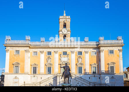 Il Campidoglio di Roma, Italia. Foto Stock