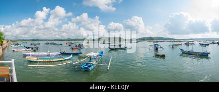 Gerupuk nei pressi di Kuta, lombok, INDONESIA Foto Stock