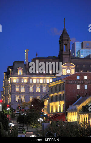 Canada Quebec, Montreal, municipio place Jacques Cartier, Foto Stock