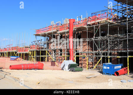 Alloggiamento nuovo sviluppo, Grantham, Lincolnshire, England, Regno Unito Foto Stock