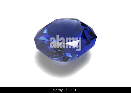 Zaffiro, gioiello, gemma Foto Stock