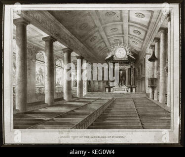 Vista interna della Cattedrale di San Louis, Stato del Missouri. Foto Stock
