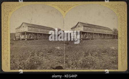 Biforcato Lake House, da Stoddard, Seneca Ray, 1844 1917, 1844 1917 Foto Stock