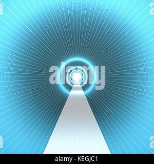 Time Warp, soluzione business background Foto Stock