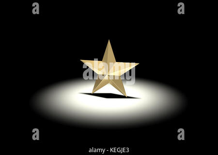 Stella d'oro Foto Stock