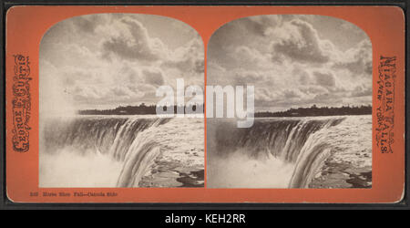 Ferro di Cavallo caduta, Canada lato, da Curtis, George E., d. 1910 Foto Stock