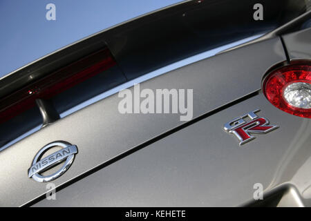 Nissan GT-R sportscar. Foto Stock