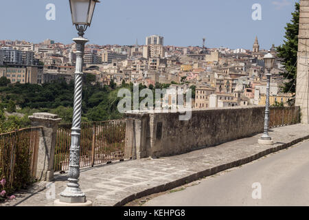 Fotografia di strada a Ragusa, Sicilia Foto Stock