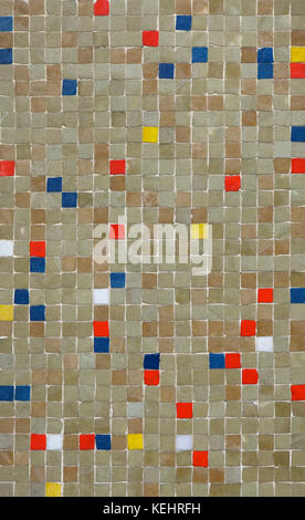 Tessere mosaico colorate. Texture di sfondo. Foto Stock