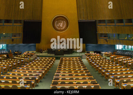 Organizzazione delle Nazioni Unite di New York Foto Stock