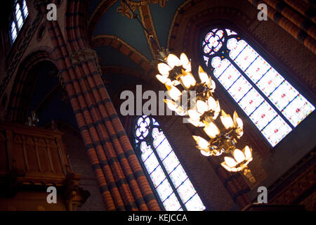 Chiesa gotica a Stoccolma, Svezia. Foto Stock