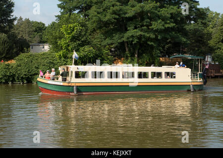 Canale Erie houseboat. Foto Stock