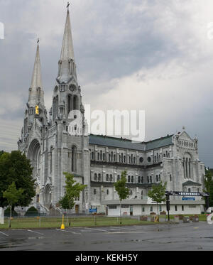 Quebec, Basilica di Sainte-Anne-de-Beaupré Foto Stock