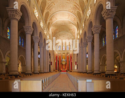 Quebec, Basilica di Sainte-Anne-de-Beaupré Foto Stock