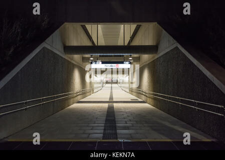 Wien, U-Bahn-Linie U1, stazione Neulaa Foto Stock