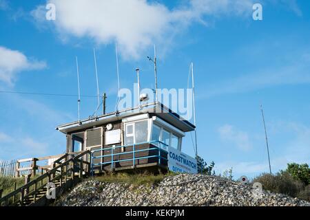 Pozzetti coastwatch stazione. Foto Stock