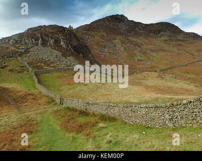 Glenridding dodd in patterdale sopra ullswater, parco nazionale del distretto dei laghi, cumbria, Inghilterra Foto Stock