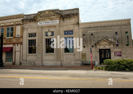 Isle of Wight County Museum, 103 Main Street, Smithfield, Virginia Foto Stock