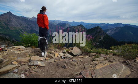 Esplorazione di stato di Washington, il grande Pacific Northwest Foto Stock