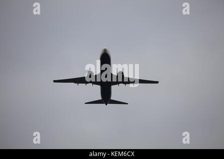 Piano di decollare aeroporto internazionale di riga Foto Stock