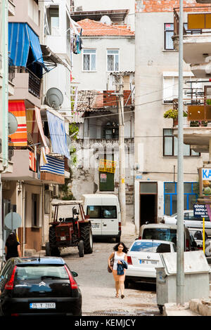 Le strade della cittadina, Turchia 2013 Foto Stock