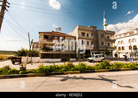 Le strade della cittadina, Turchia 2013 Foto Stock