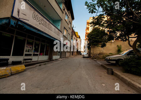 Le strade della cittadina, Turchia 2013 Foto Stock