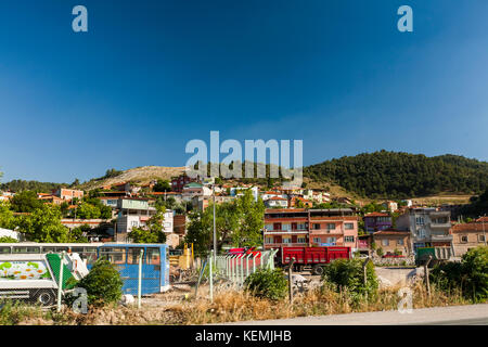 Le strade della cittadina, Turchia 2013 Foto Stock