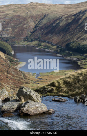 Una vista di scafell in mardale nell'eden valley nel distretto del lago Foto Stock