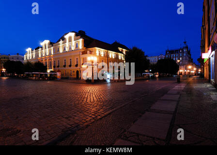 Swidnica, città vecchia, viaggi, polonia, europa, foto Kazimierz Jurewicz, esterno, piazza del mercato, storico, paesaggio, bassa slesia, Foto Stock