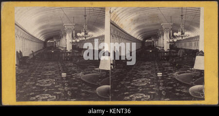 Salone superiore del nord fiume vaporizzatore, Dean richmond, da E. & H.T. Anthony (Azienda) Foto Stock