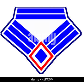 Philippine Air Force Technical Sergente Rank Insignia Foto Stock