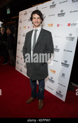 Raindance Film Festival - "i'm Not Here" - Premiere con: Harry Lloyd Where: London, United Kingdom When: 21 Set 2017 Credit: Phil Lewis/WENN.com Foto Stock