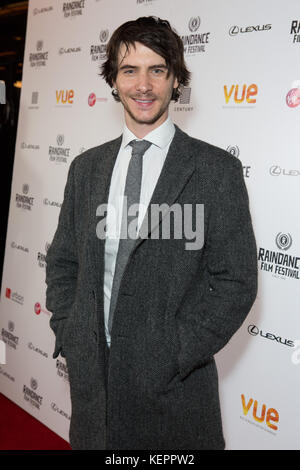 Raindance Film Festival - "i'm Not Here" - Premiere con: Harry Lloyd Where: London, United Kingdom When: 21 Set 2017 Credit: Phil Lewis/WENN.com Foto Stock