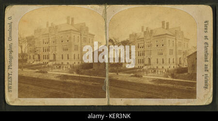 St Clair San Schoolhouse, da Thomas T. Sweeny Foto Stock